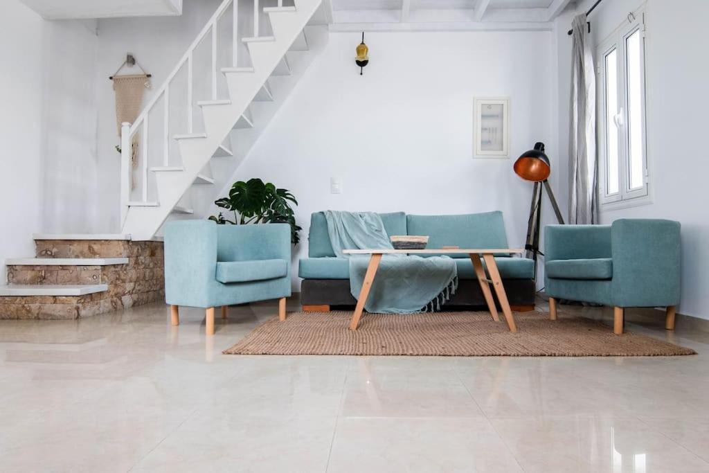 Kamári White Wave Villa, 3Min Walk From Beach מראה חיצוני תמונה